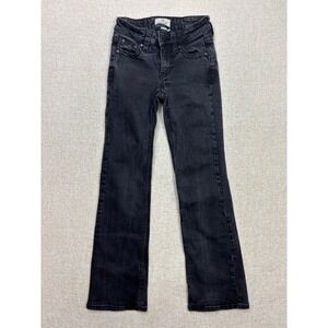 Shyanne Womens Faded Black Bootcut Western Denim Jeans Size 25 Short